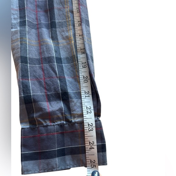Barbour Men’s Button-Down Shirt Plaid Regular Fit L
 N204 - Picture 4 of 7